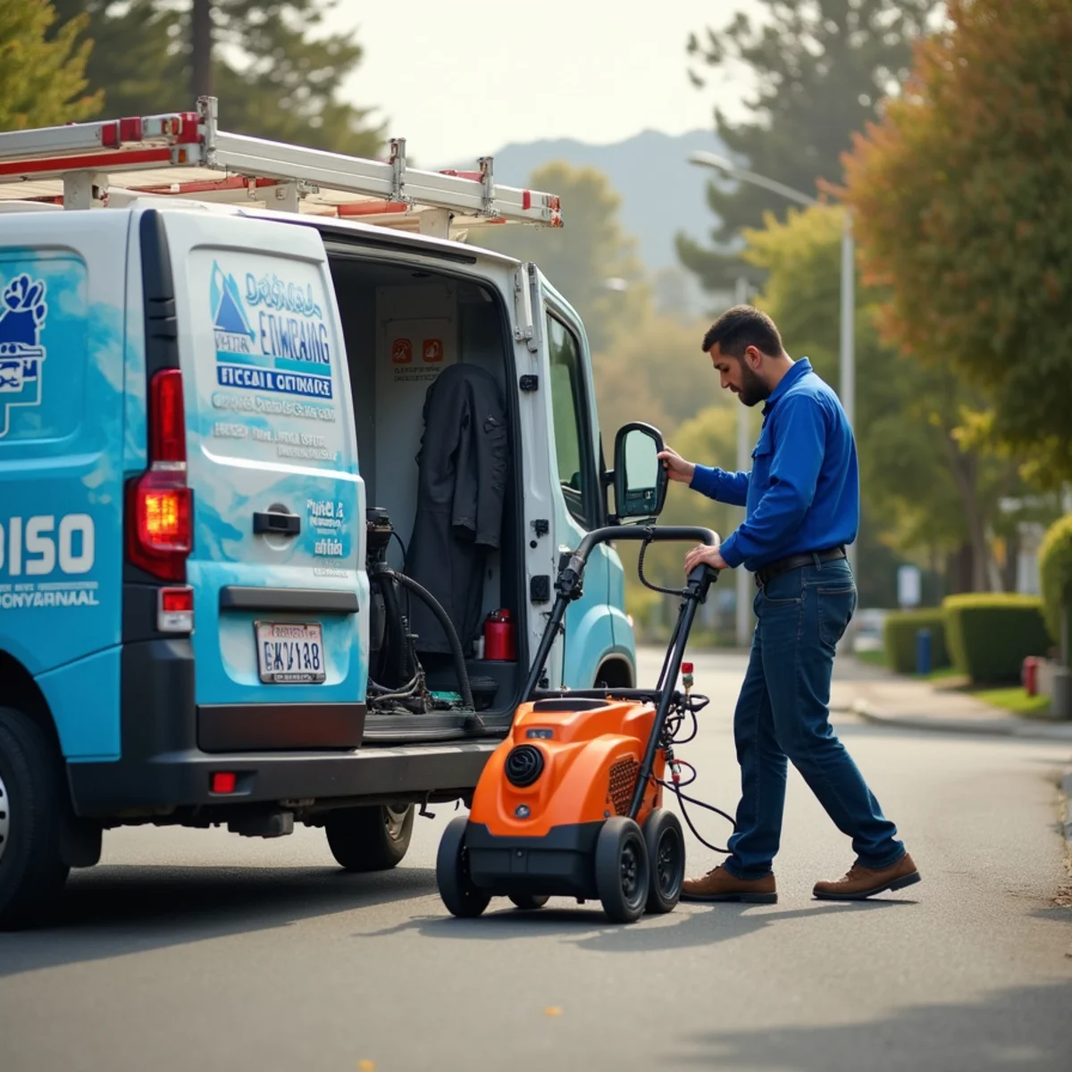 Water damage restoration crew responding to a home in Castro Valley