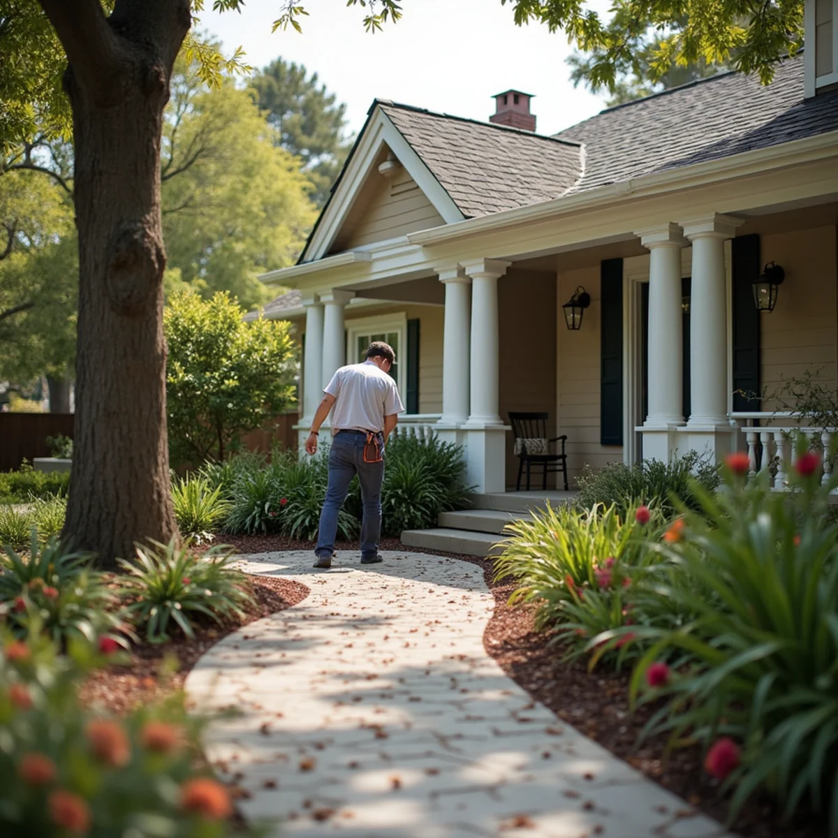 A Palo Alto home served by our water damage restoration team