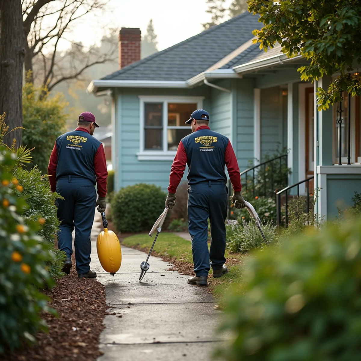 A Piedmont Avenue home served by our water damage restoration team