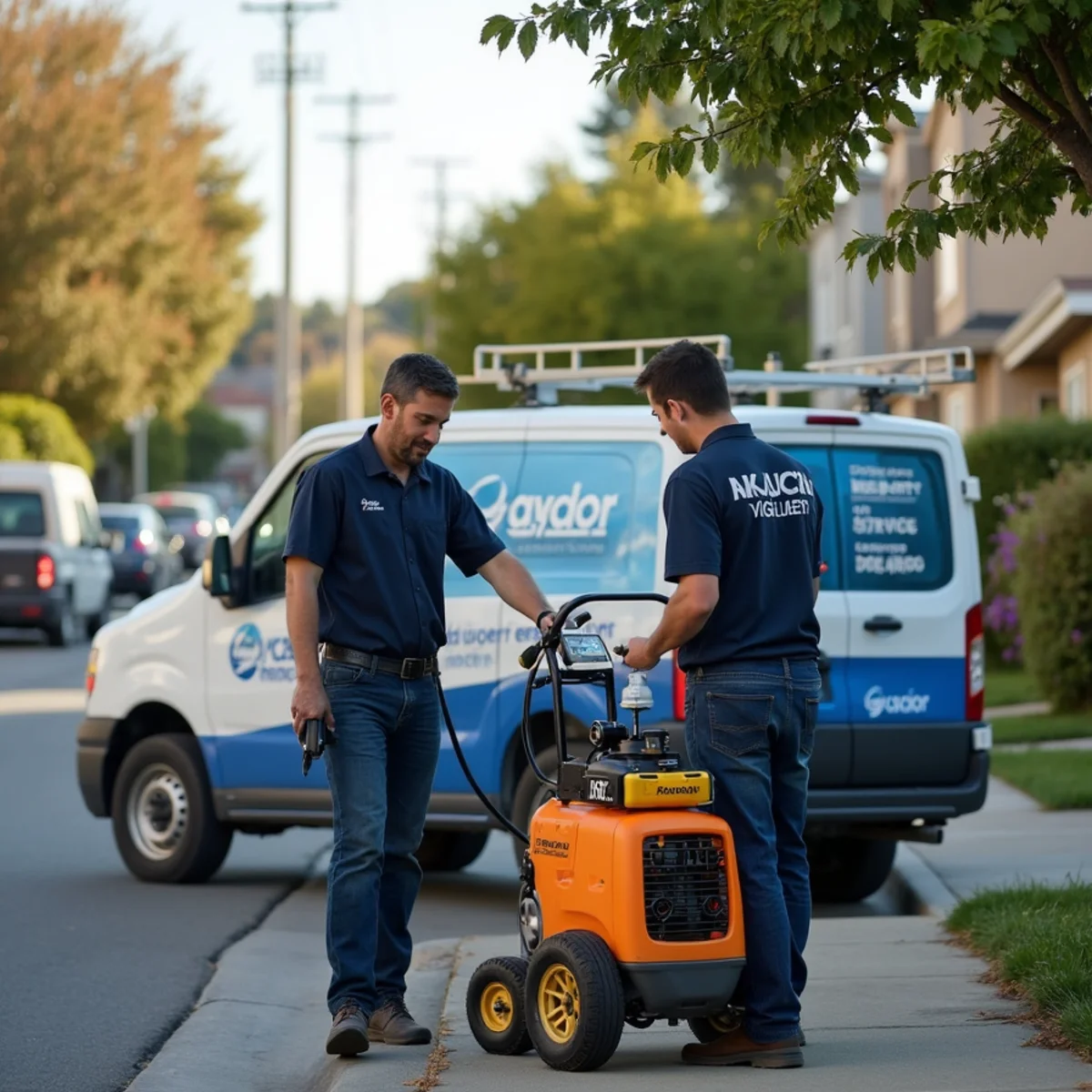 Water damage restoration crew responding to a home in Richmond