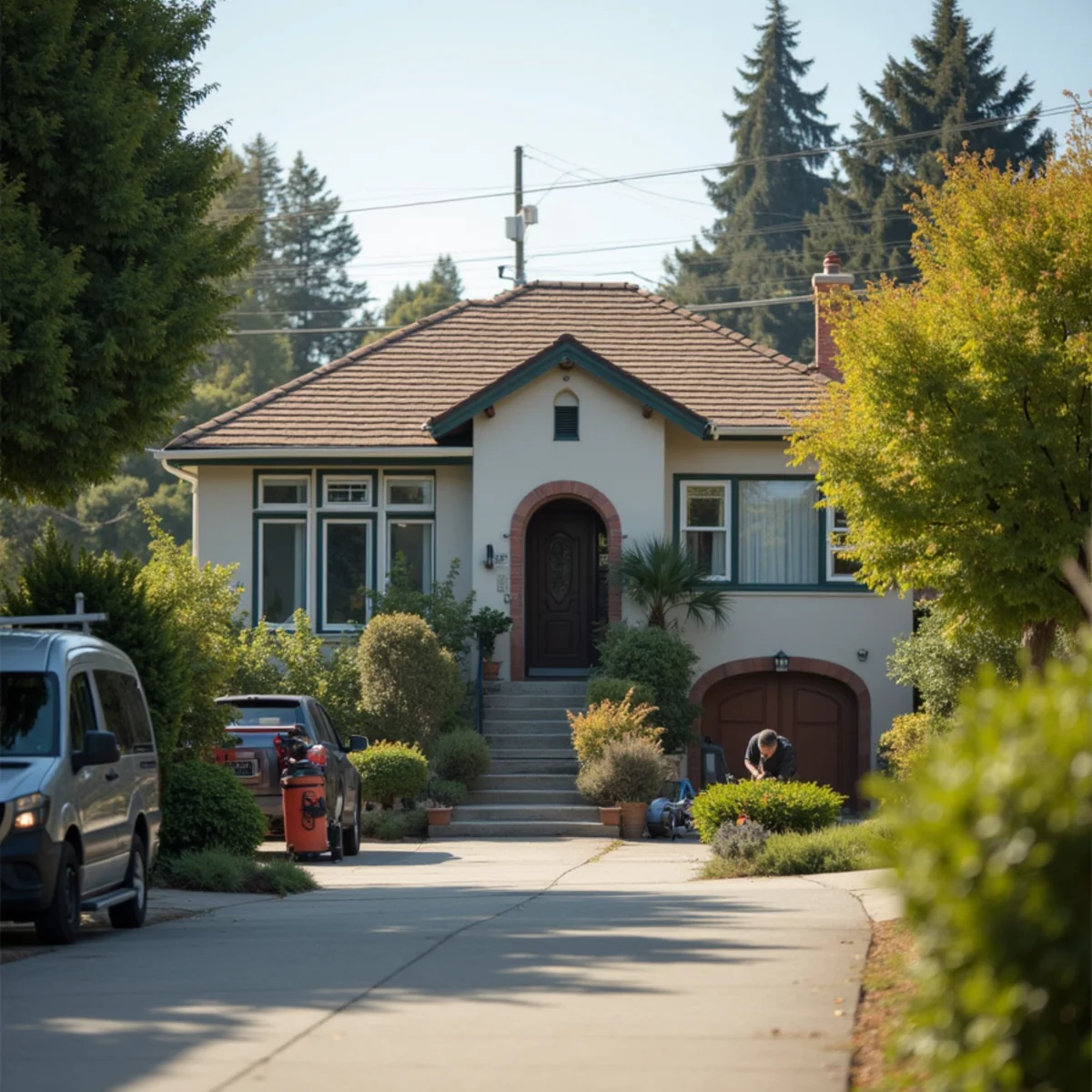 A South San Francisco home served by our water damage restoration team