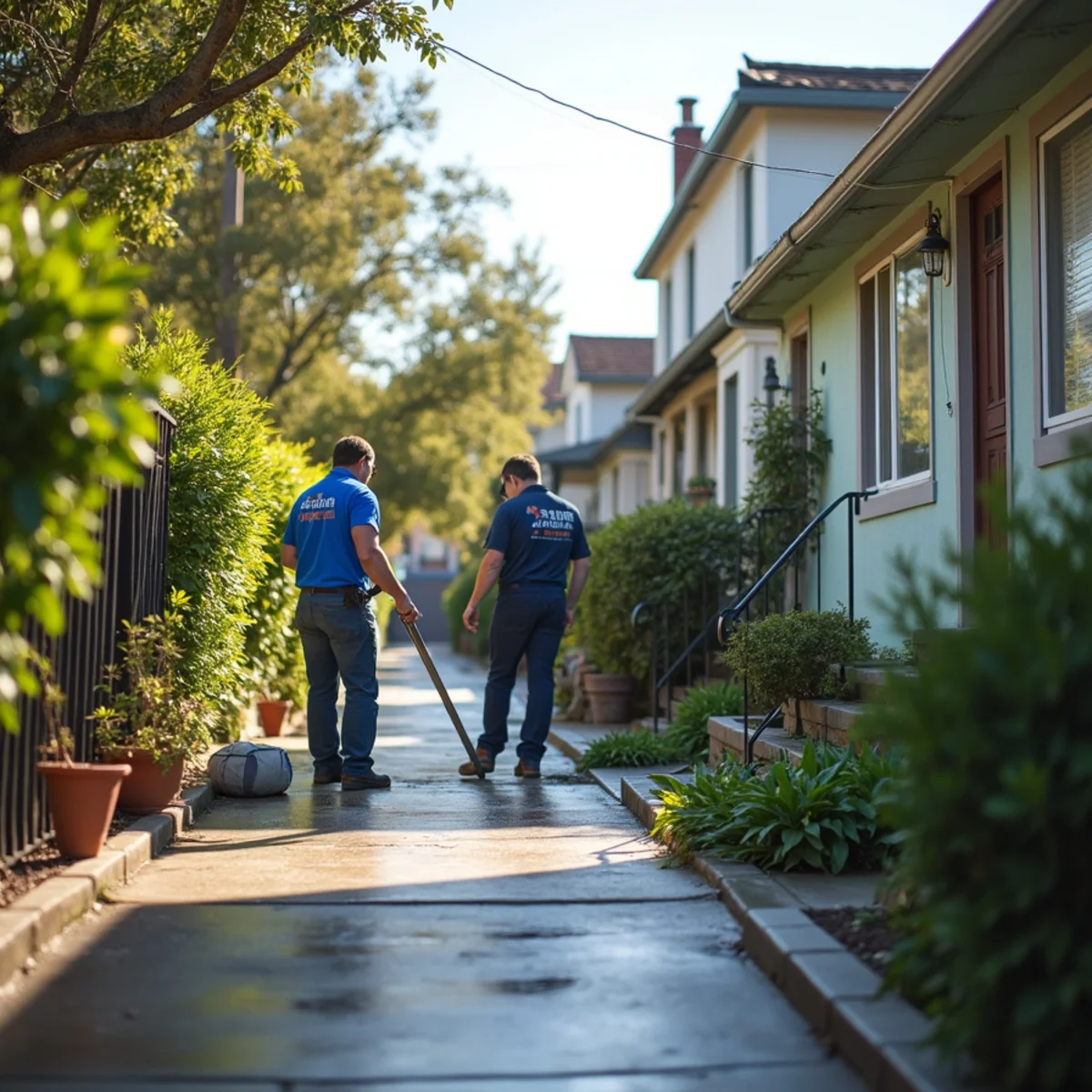 A West Oakland home served by our water damage restoration team